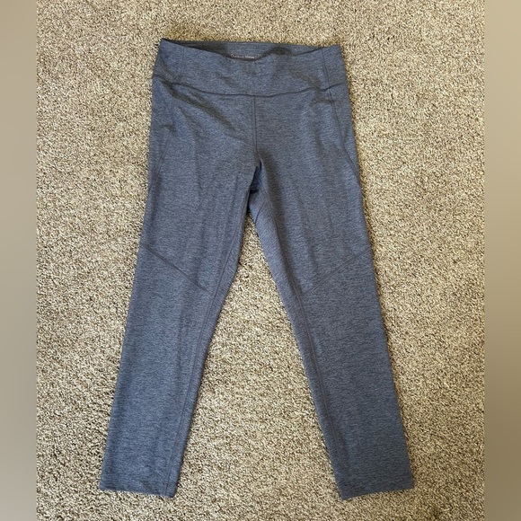 Outdoor Voices Pants - Outdoor Voices leggings. Excellent condition. Blue/grey heathered color. Size L
